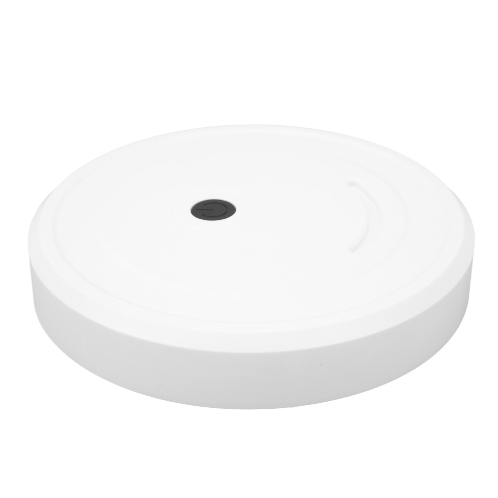 Aspirator robot 0807BM-BSTY00988848, din ABS, cu functie mop, alb, 230 x 230 x 42 mm, alimentare 3 x AA