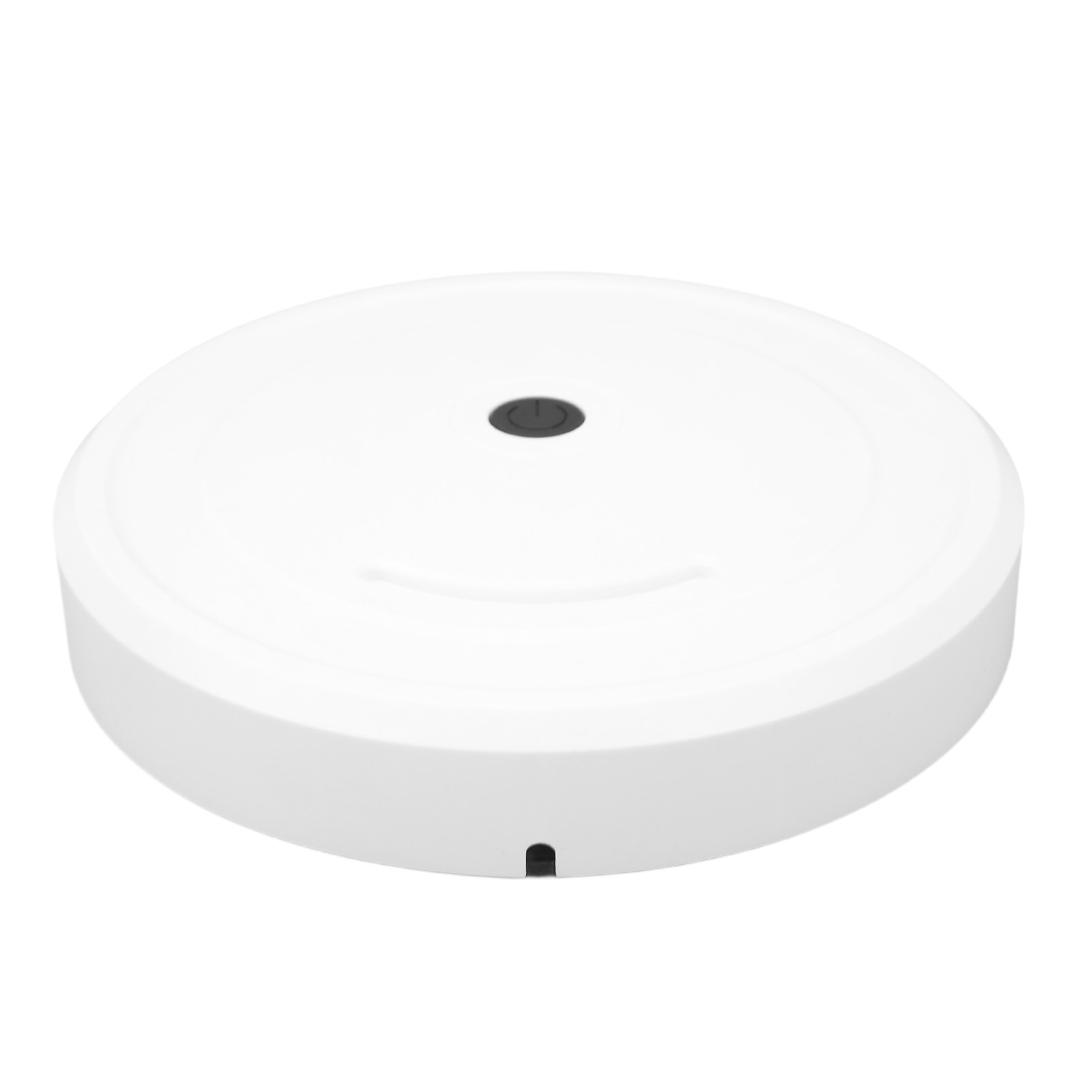 Aspirator robot 0807BM-BSTY00988848, din ABS, cu functie mop, alb, 230 x 230 x 42 mm, alimentare 3 x AA