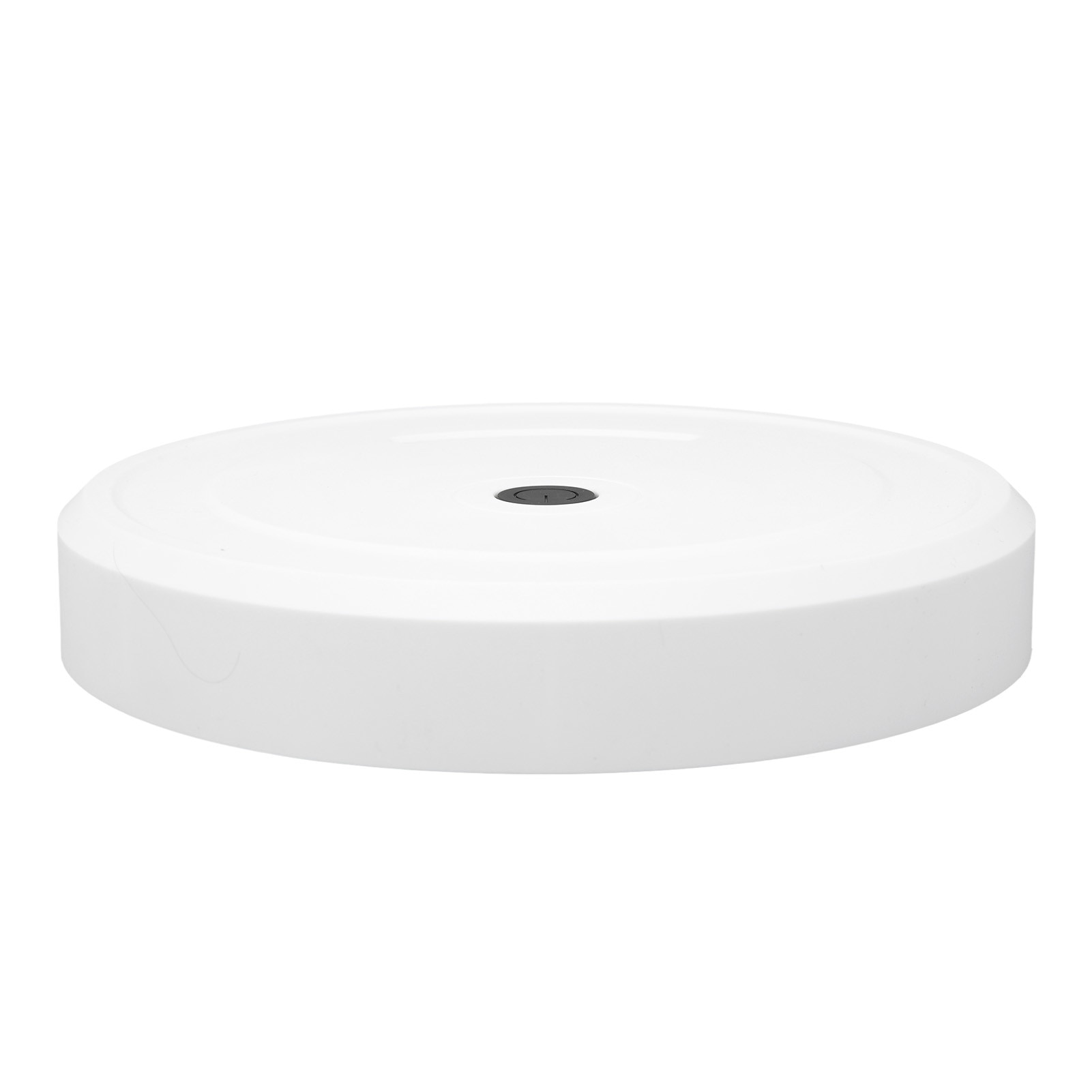 Aspirator robot 0807BM-BSTY00988848, din ABS, cu functie mop, alb, 230 x 230 x 42 mm, alimentare 3 x AA
