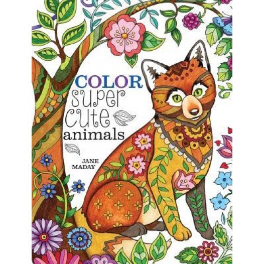 Color Super Cute Animals, Jane Maday (Author)