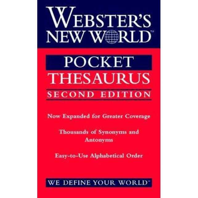 Webster's New World Pocket Thesaurus, Second Edition, Charlton Laird (Author)