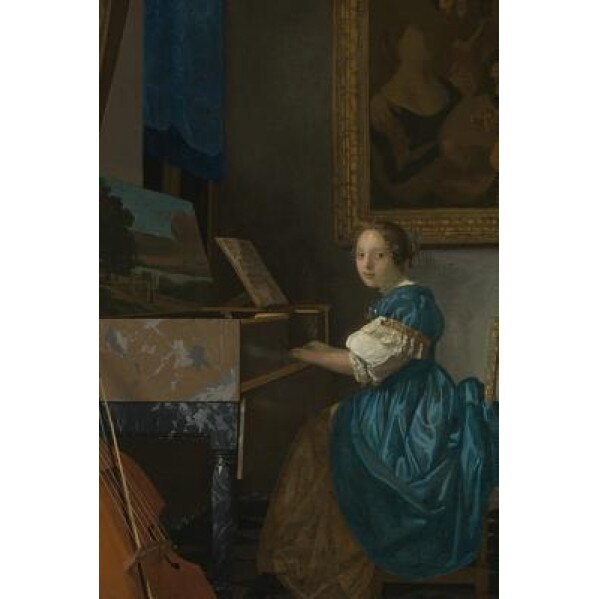 Johannes Vermeer's 'Lady Seated at a Virginal ' Art of Life Journal (Lined), Ted E. Bear Press (Author)