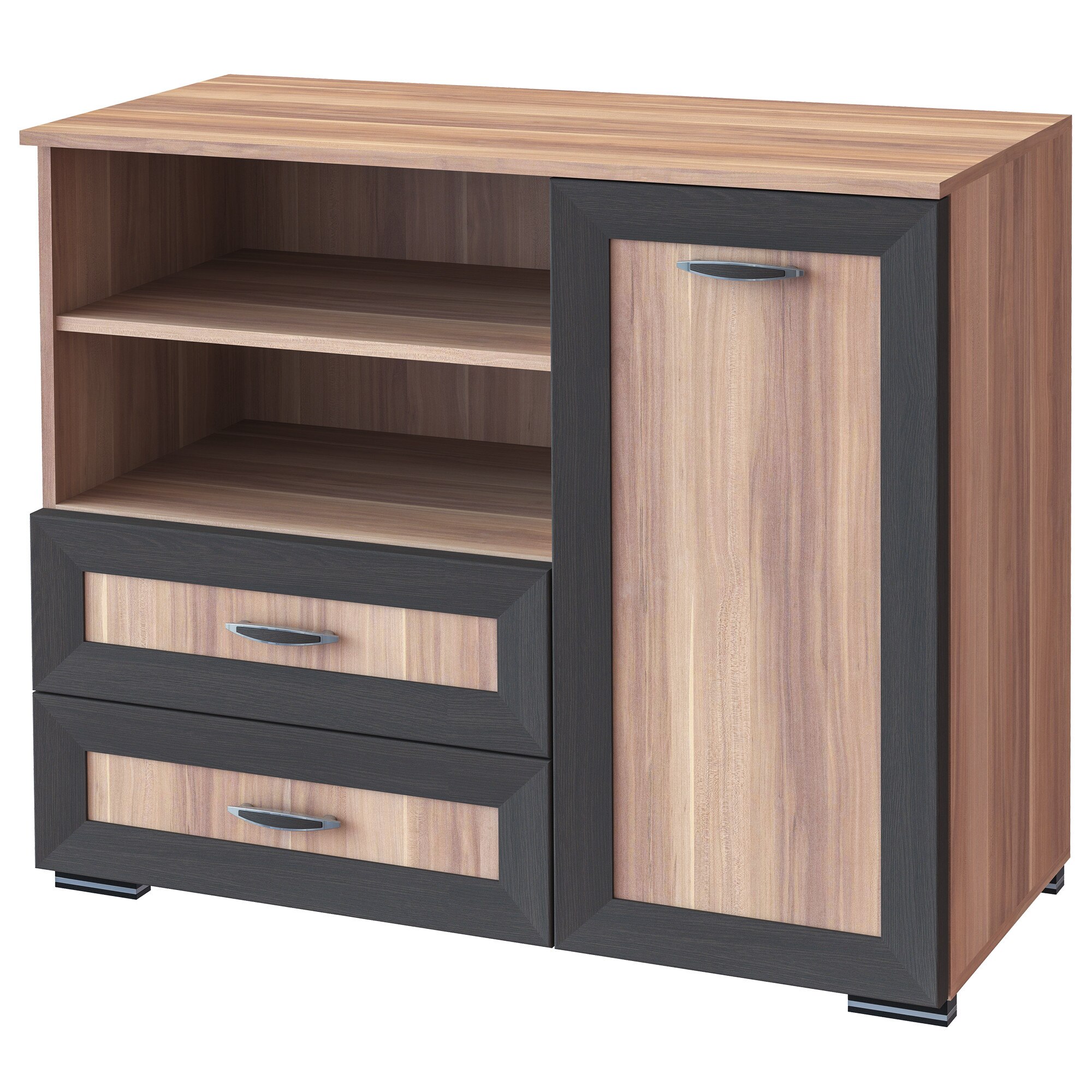 Comoda KUBA, 100x44x86cm, Havanna/Wenge