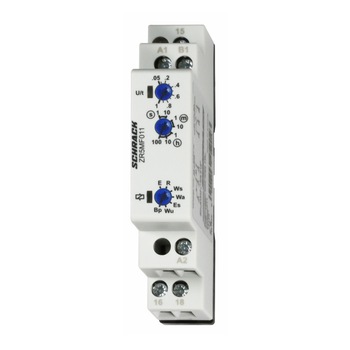 Releu de timp,Schrack, multifunctional, 1CC, Ualim=12-240VAC/VDC, 8A Releu de timp,Schrack, multifunctional, 1CC, Ualim=12-240VAC/VDC, 8A