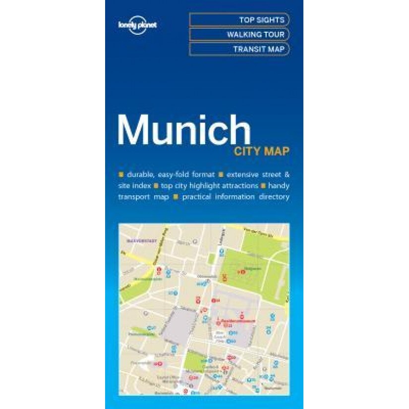 Lonely Planet Munich City Map, Lonely Planet (Author)
