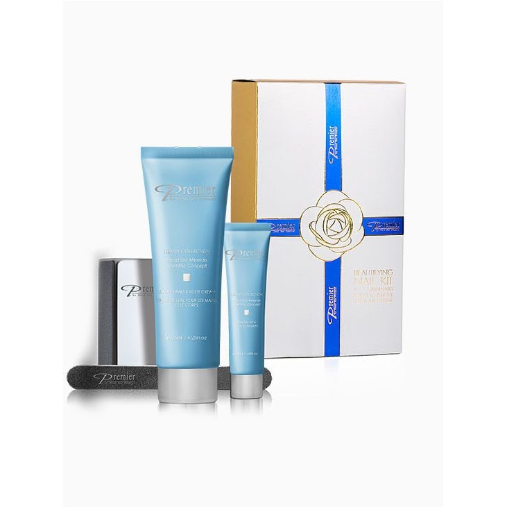 Kit de Maini Nail Kit Milk & Honey cu minerale de la Marea Moarta