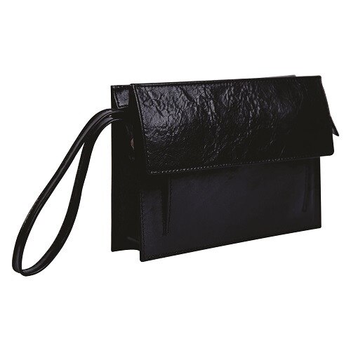 Borseta Piele Naturala de mana Oldtime negru