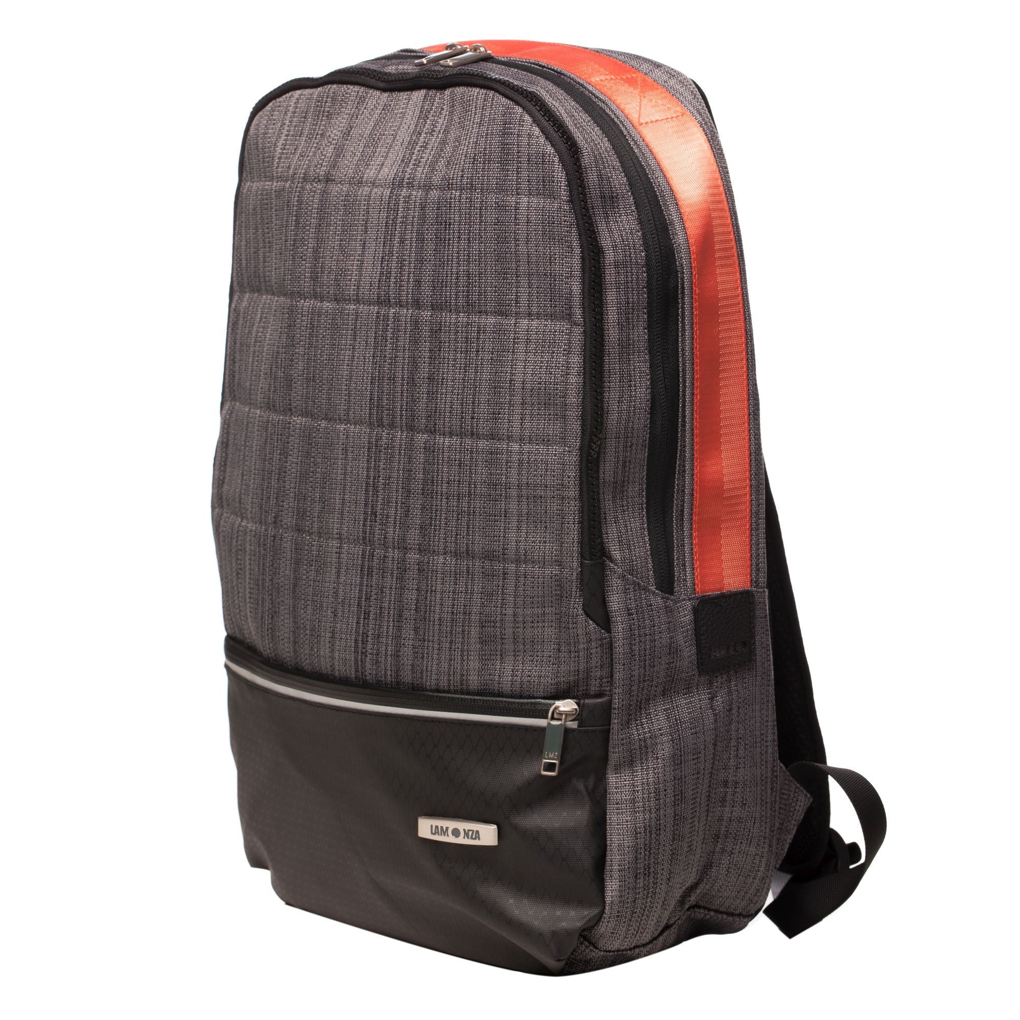 Rucsac laptop 15 inch Lamonza Corsica 46x31x13 cm, gri / negru