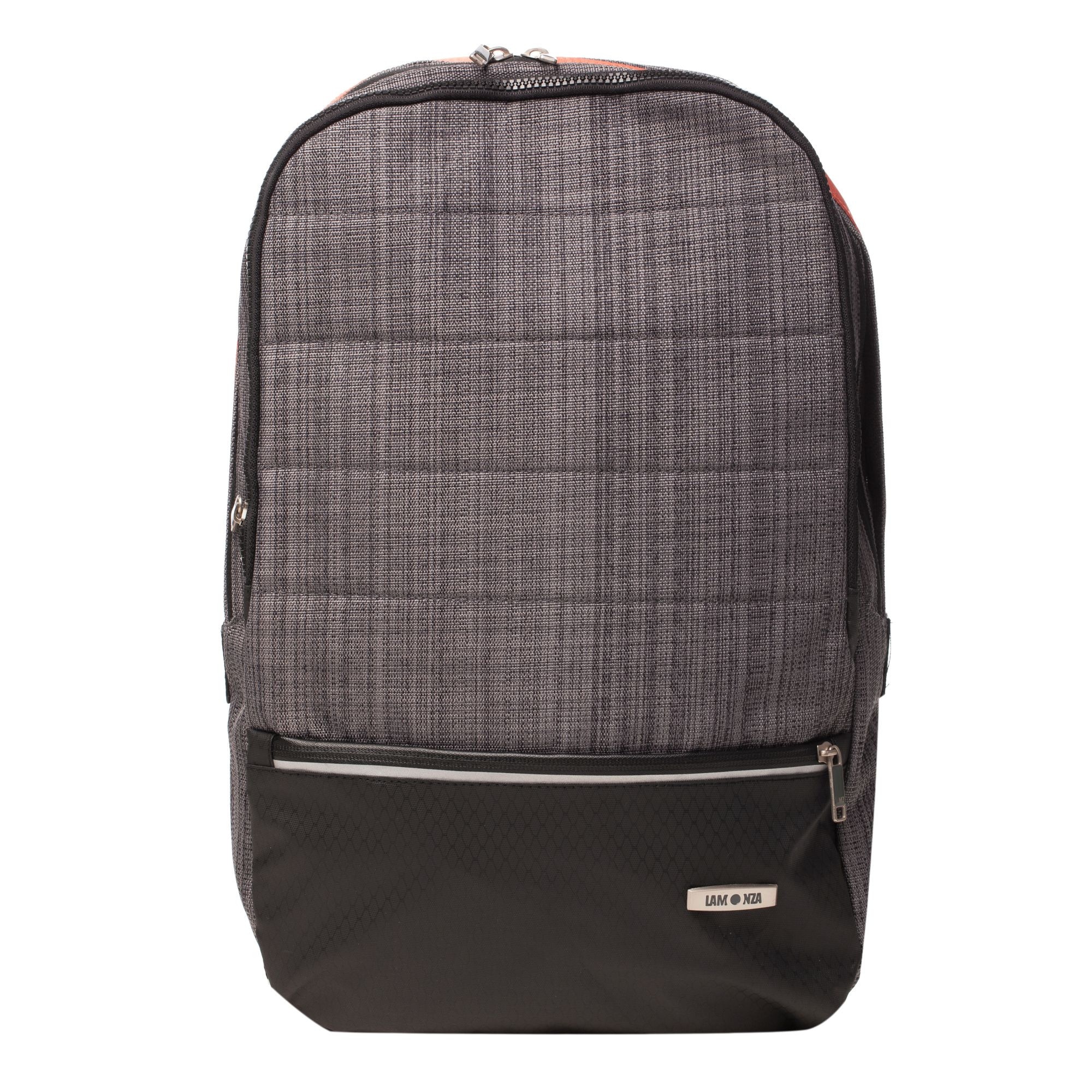 Rucsac laptop 15 inch Lamonza Corsica 46x31x13 cm, gri / negru