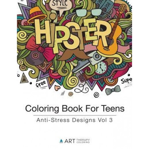 Coloring Book for Teens: Anti-Stress Designs Vol 3, Art Therapy Coloring (Author)