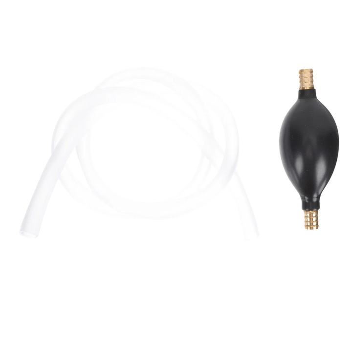 Sistem de scurgere pentru platou de ceai ZYBLSSBB LSM2xh432-BCS0083355, tub flexibil ABS/cupru O10 mm, lungime 100 cm, bulb de aspiratie inclus, Purple Sky
