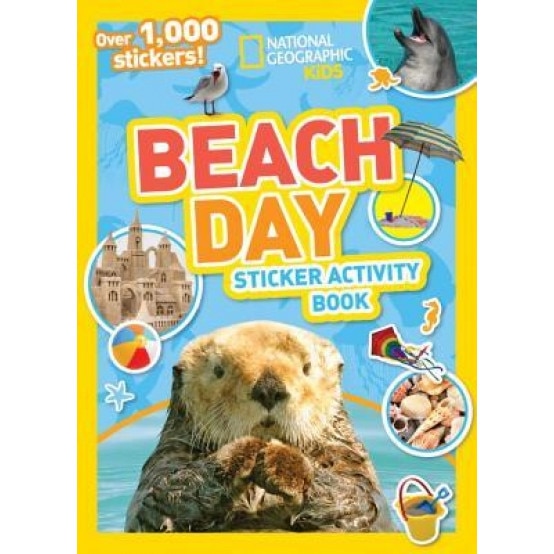National Geographic Kids Beach Day Sticker Activity Book, National Geographic Kids (Author)