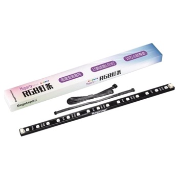Sistem iluminare Segotep RGB LED Strip, fixare prin banda dublu adeziva sau magnet Sistem iluminare Segotep RGB LED Strip, fixare prin banda dublu adeziva sau magnet
