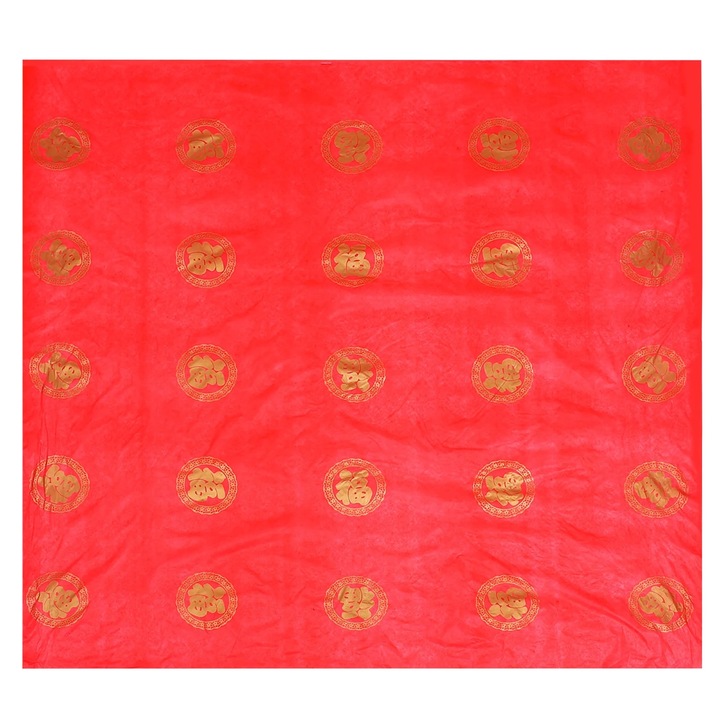 YANYXR BCS2917943 eldobható asztalterítő, vízálló és olajálló műanyagból, piros, 10 db-os szett, 160 x 160 cm