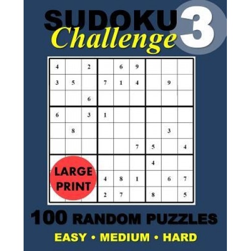 Suduko Challange #3: Suduko Challange Random Puzzles, Suduko Challange (Author)