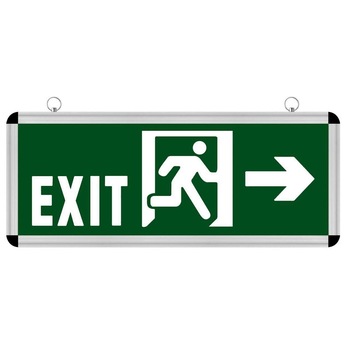 Lampa iluminat emergenta IESIRE – EXIT, stanga/dreapta Lampa iluminat emergenta IESIRE – EXIT, stanga/dreapta