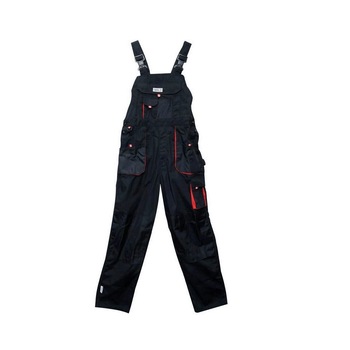 Pantaloni de lucru cu pieptar Yato YT-8031, marimea M, 7 buzunare Pantaloni de lucru cu pieptar Yato YT-8031, marimea M, 7 buzunare
