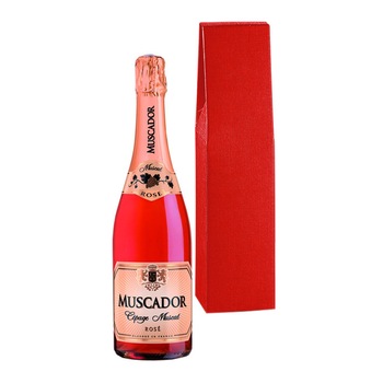 Vin spumant Muscador Rose Dulce, 0.75l Vin spumant Muscador Rose Dulce, 0.75l