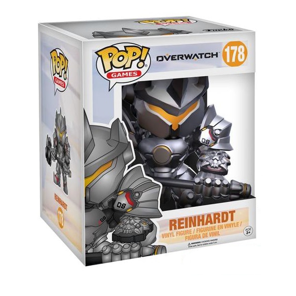 Фигурка Funko POP! Overwatch, Reinhardt - eMAG.bg
