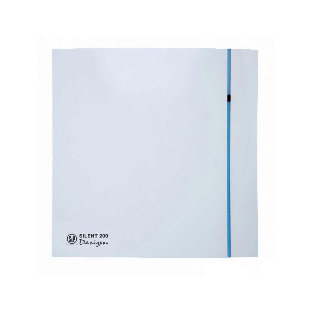 Ventilator de extractie pentru baie si grupuri sanitare Soler & Palau Silent 200 CRZ Design 3C, Sistem axial, Diametru 120 mm, Debit aer 175 mc/h