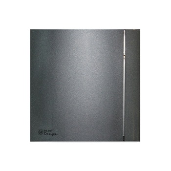 Ventilator de extractie pentru baie si grupuri sanitare Soler & Palau Silent 100 CRZ Grey Design 4C, Sistem axial, Diametru 100 mm, 2100 RPM, Debit aer 85 mc/h Ventilator de extractie pentru baie si grupuri sanitare Soler & Palau Silent 100 CRZ Grey Design 4C, Sistem axial, Diametru 100 mm, 2100 RPM, Debit aer 85 mc/h