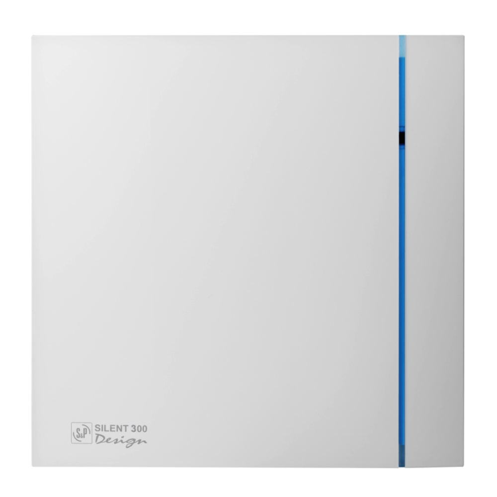 Ventilator de extractie pentru baie si grupuri sanitare Soler & Palau Silent 300 CZ Design 3C, Sistem axial, Diametru 150 mm, Debit aer 250 mc/h