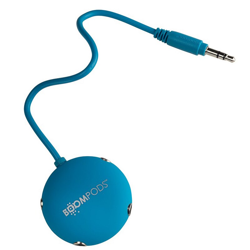 Adaptor Boompods Multipod Audio Splitter, Albastru