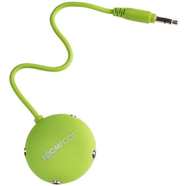 Adaptor Boompods Multipod Audio Splitter, Verde