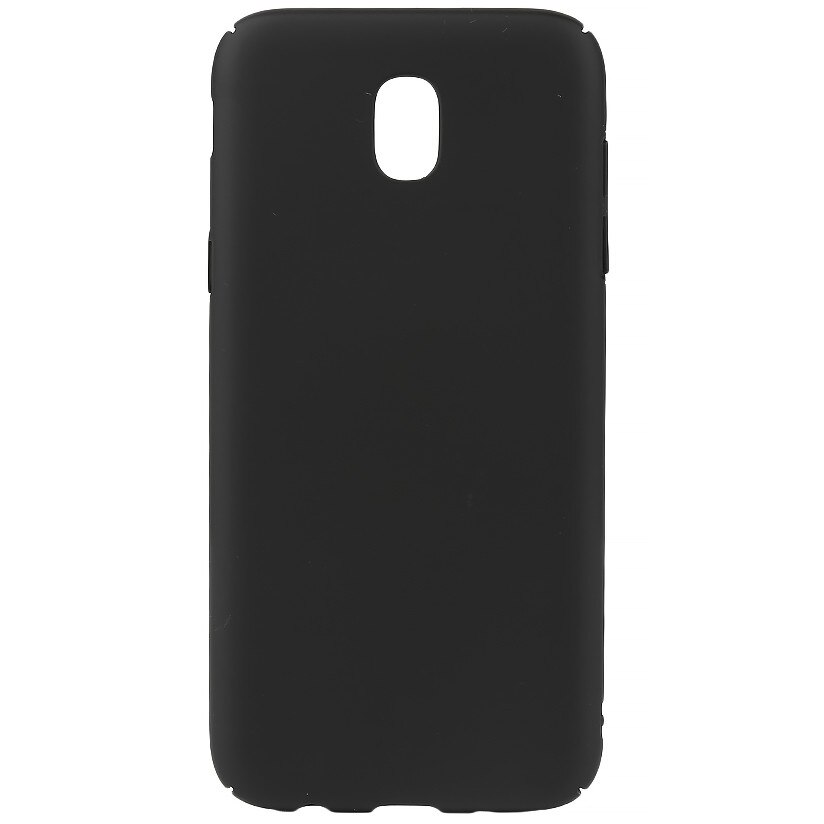 Husa de protectie Lemontti Hard Rubber Slim pentru Samsung Galaxy J5 (2017), Negru
