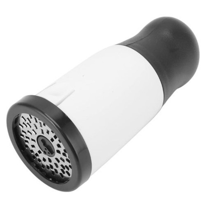 Razatoare rotativa pentru branza emag-xkx-260807-6, capacitate mare, capac detasabil, portabil, negru/alb