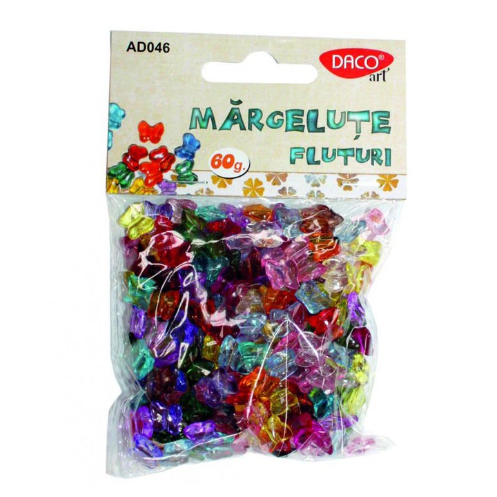 Accesorii craft - AD046 margele fluturi DACO