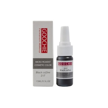 Pigment tatuaj cosmetic Goochie, 217 Black Coffee, 15ml Pigment tatuaj cosmetic Goochie, 217 Black Coffee, 15ml