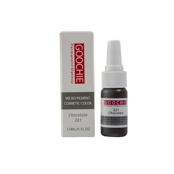 Pigment tatuaj cosmetic Goochie, 221 Chocolate, 15ml Pigment tatuaj cosmetic Goochie, 221 Chocolate, 15ml