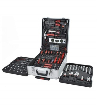 Trusa de Scule Profesionala 187 Piese, Tip Valiza Troler din Metal cu 4 Sertare HomeTools Trusa de Scule Profesionala 187 Piese, Tip Valiza Troler din Metal cu 4 Sertare HomeTools