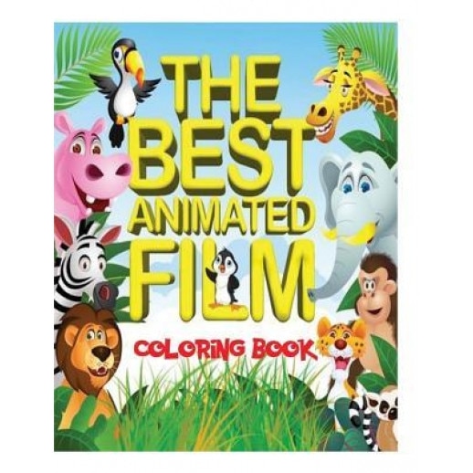 The Best Animated Film Coloring Book: Top 50 Box Office Animated Film Characters for Kids to Color in an A4, 52 Page Book. Includes Scenes from Shrek,, S. Carney (Author)