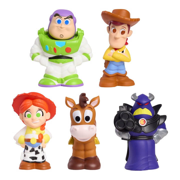 Disney Pixar Toy Story 5 darabos fürdőszobai figura szett