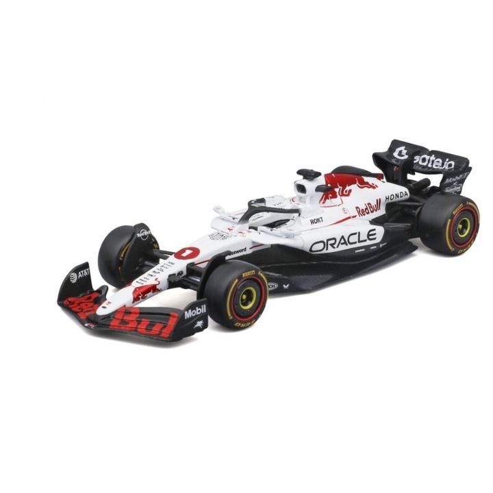 Modell bolid Formula 1 Bburago Oracle Red Bull Racing RB21 2025, 1:43 méretarányú, többszínű