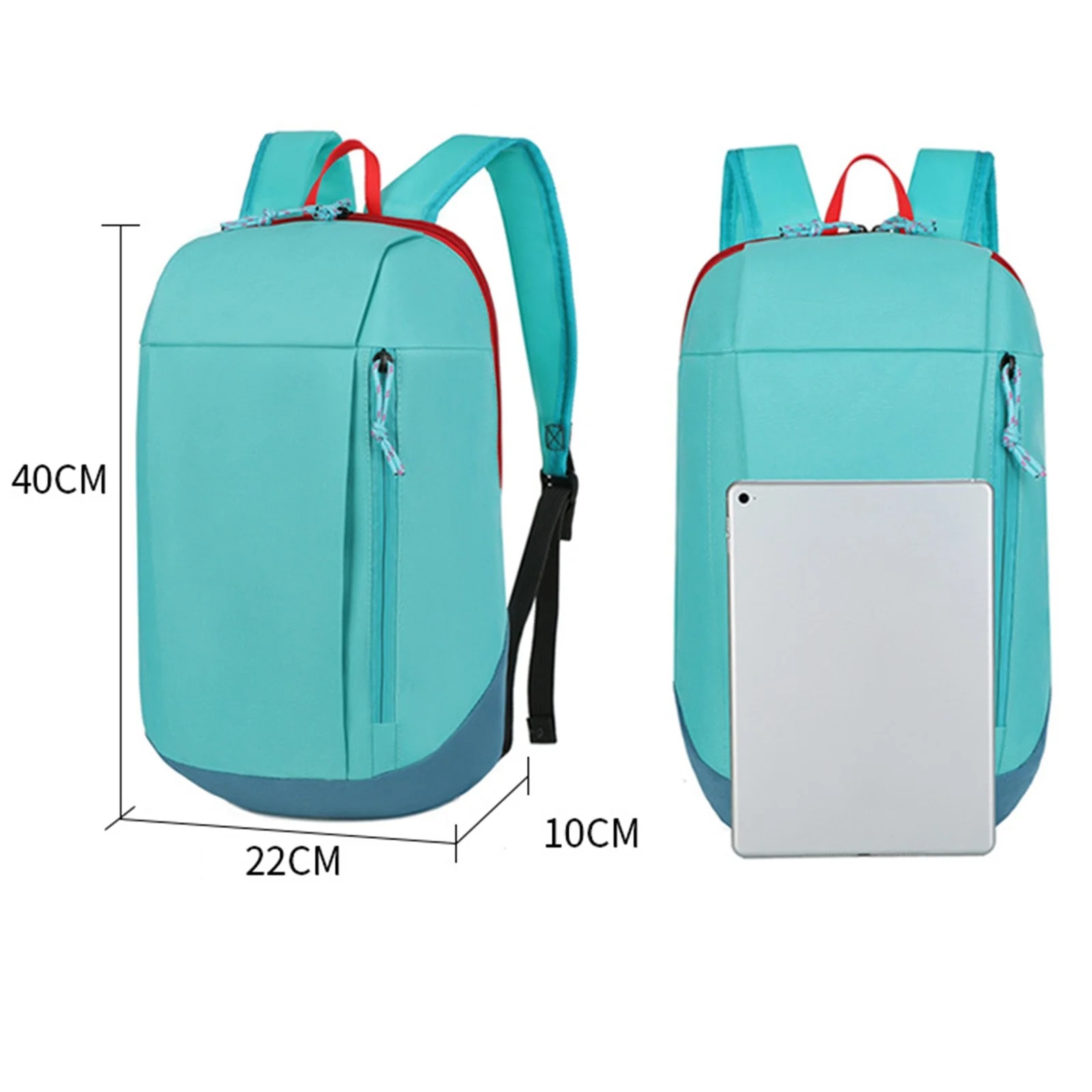 YANYXR, rucsac laptop din material textil cu baza din PU rezistent la apa, convertibil cu buzunare multiple, BCS3251863, gri/maro