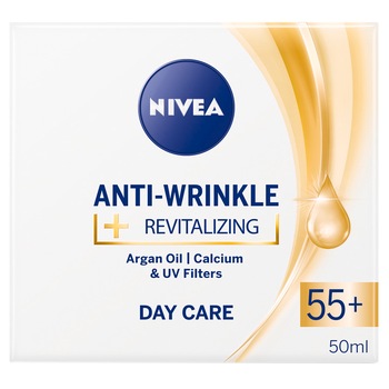 Nivea, crema anti-rid de zi + Revitalizare 55+ Nivea, crema anti-rid de zi + Revitalizare 55+