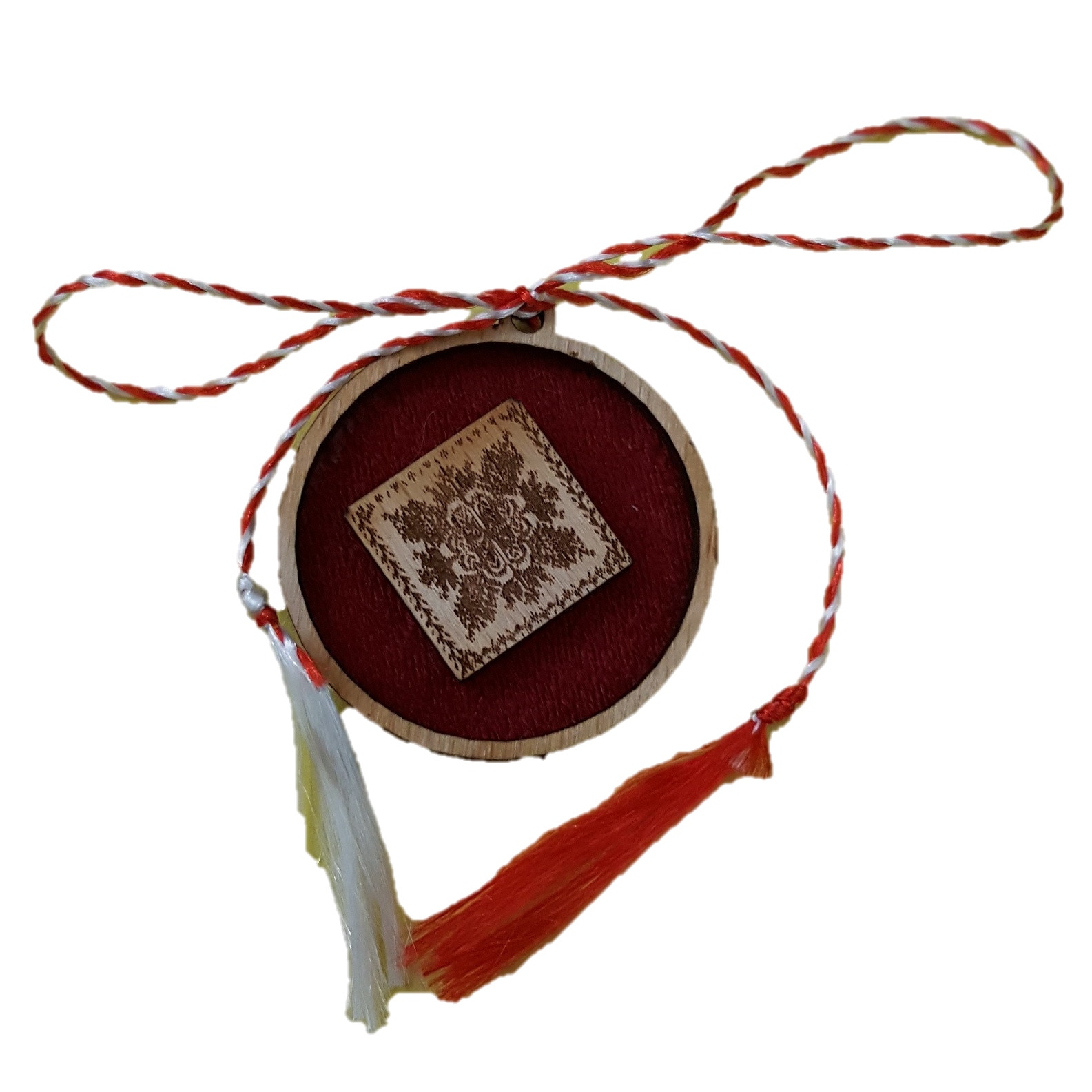 Martisor din lemn, Motiv traditional Romanesc