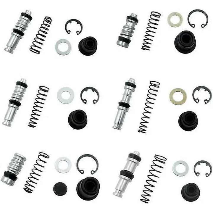Set de reparatie piston cilindru principal pentru ambreiaj/frana FG123K0225-260807-1968, 11/12.7/13.8/14 mm, Multicolor