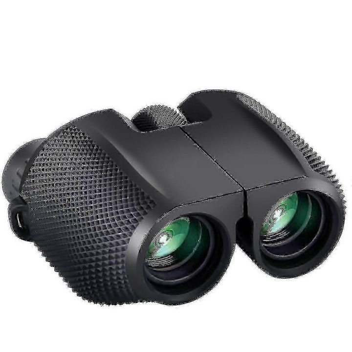 Binoclu compact FG123K0225-260807-2686, portabil pentru observare pasari, negru
