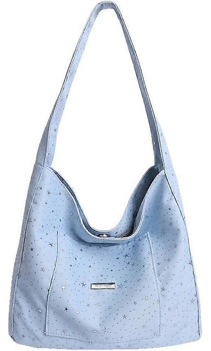 Geanta hobo bumbac si poliester