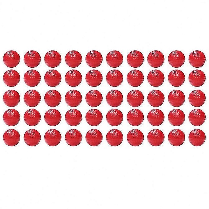 Mingi de antrenament golf FG123K0225-260807-3989, PU moale, diametru 42 mm, greutate ~9–10 g, zbor redus, negru, 50 buc.