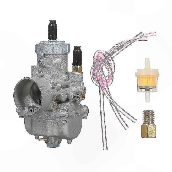 Carburator 4 timpi FG123K0225-260807-5460, metal, inlocuire pentru Polaris Trail Blazer 250 (1990–1999, 2001–2006), argintiu, 1 buc.