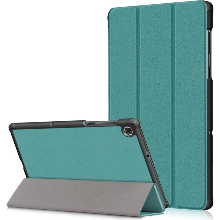 Husa tableta pentru Lenovo Tab M10 FHD Plus, tri-fold cu suport, functie sleep/wake, verde menta, K0345-0808-KFCJ-xw164