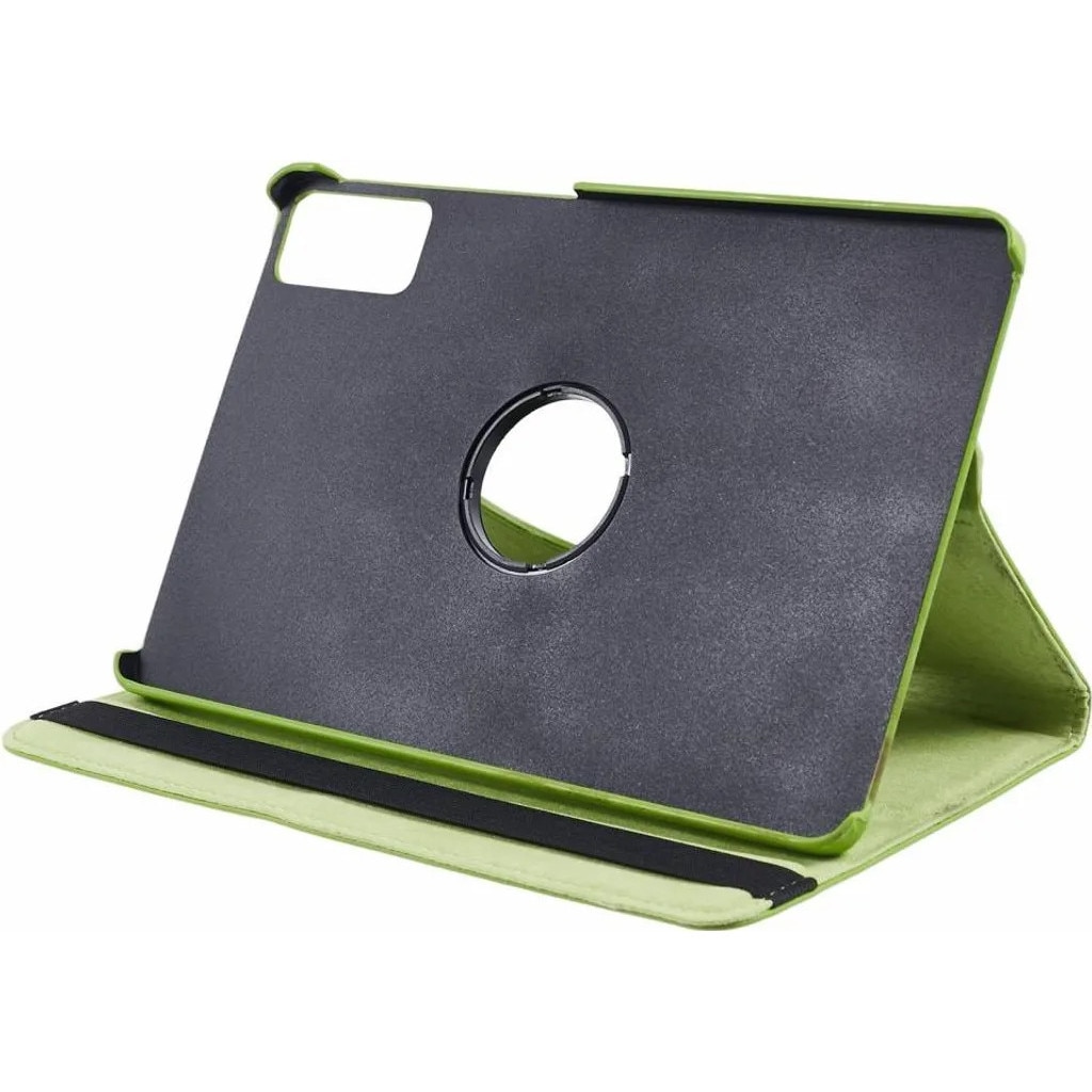 Husa rotativa 360° pentru Xiaomi Redmi Pad SE (11 inch) din piele ecologica, verde, cod K0345-0808-KFCJ-xw162