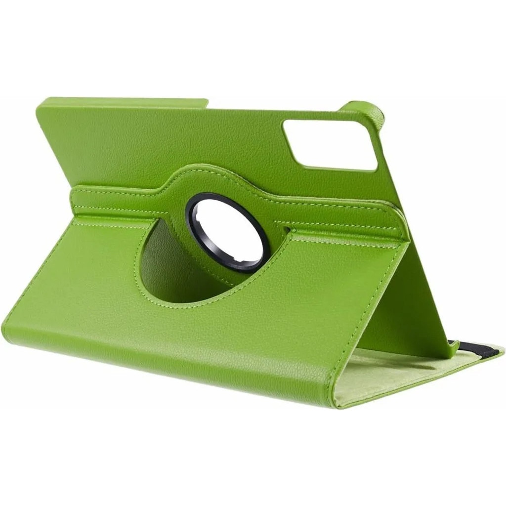 Husa rotativa 360° pentru Xiaomi Redmi Pad SE (11 inch) din piele ecologica, verde, cod K0345-0808-KFCJ-xw162