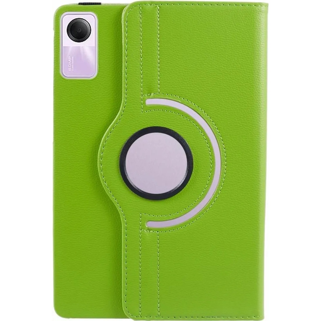 Husa rotativa 360° pentru Xiaomi Redmi Pad SE (11 inch) din piele ecologica, verde, cod K0345-0808-KFCJ-xw162