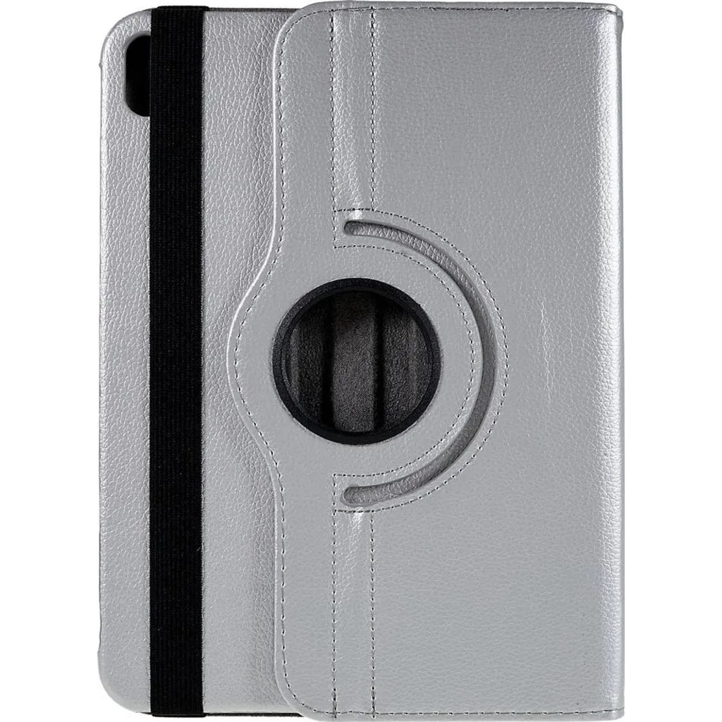 Husa rotativa 360° pentru iPad (2025) / iPad 10.9 (2022), din piele sintetica, argintiu, model K0345-0808-KFCJ-xw157